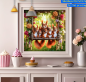 Preview: Diamond Painting Eichhörnchen auf der Schaukel